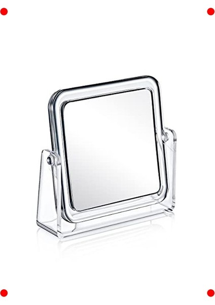 Akrilik Kare Makyaj Aynası - Şık & Pratik Mini Ayna fiyatları