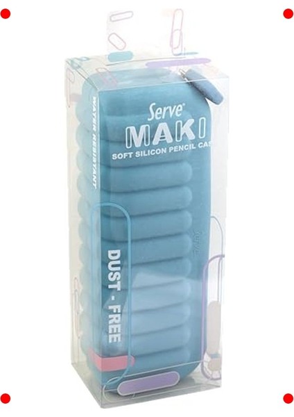 Açık Mavi Silikon Kalem Kutusu fırsatları