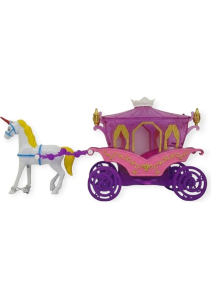 Faytonlu At Arabası Seti - SS099-B (Lisinya)