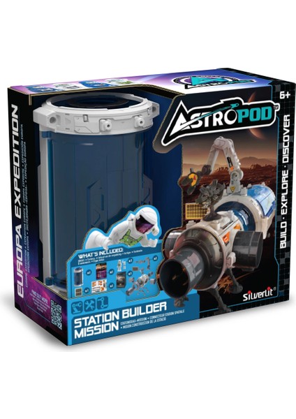 Silverlit Astropod Ay Üstü Inşaat Görevi modelleri
