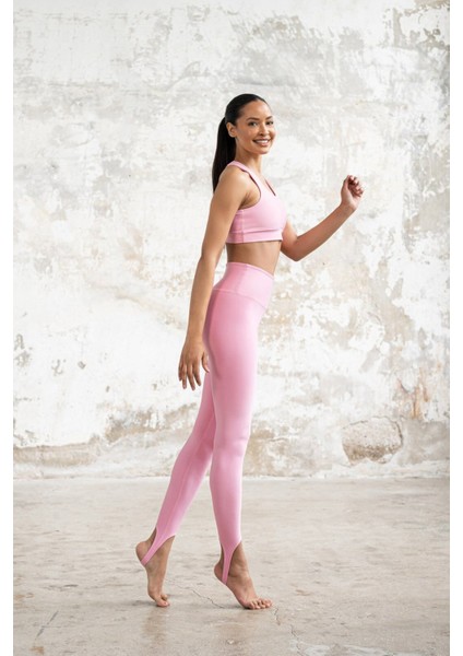 Topukdan Geçmeli Spor Tayt Fitness Ekstra Yüksek Bel fiyatları