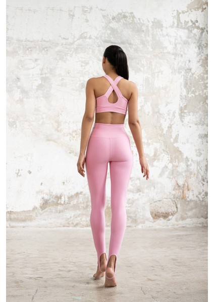 Topukdan Geçmeli Spor Tayt Fitness Ekstra Yüksek Bel modelleri