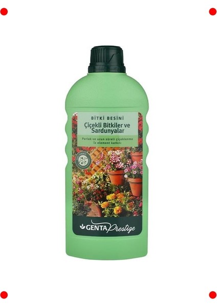 Çiçekli Bitkiler ve Sardunyalar Için Sıvı Gübre, 500ML