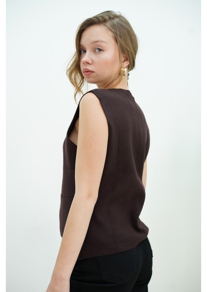 Cepli Triko Yelek modelleri