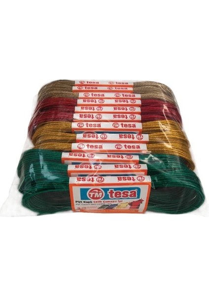 Temsan 12' Li Pvc Kaplama 10 Metre Çelik Çamaşır Ipi