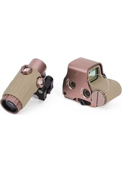 558G43 Xps2 Hedef Işaretleyici Red Dot Holografik Nişangâh, 5x Büyütmeli Set Çöl Rengi indirimleri
