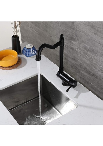 Mutfak Pencere Önü Katlanır Evye Bataryası Rustik Yeni Mat Siyah Renk 7 Yıl Garantili Ithal modelleri