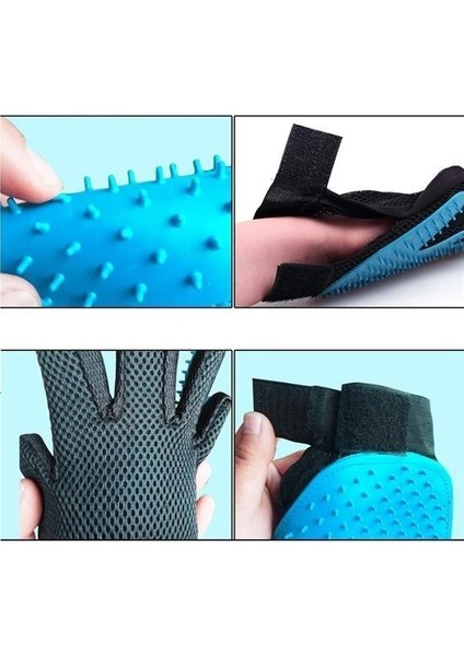 - Tüy Toplayan Kedi Temizleme Eldiveni - Tüy Toplama Eldiveni