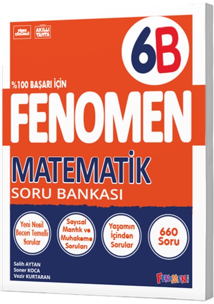 6.sınıf Matematik B Soru Bankası (Güncel) fırsatları