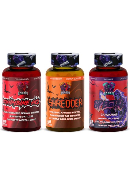 Ultra Shred Trio Cardarine&shreder&yohimbıne 60 Caps