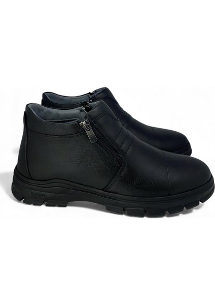 Hakiki Deri Içi Kürklü Tam Ortopedik Erkek Bot modelleri