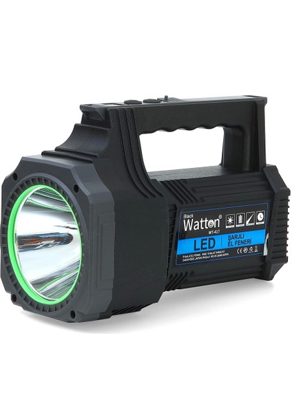 LED Şarjlı El Feneri 25W WT-417 - Lisinya modelleri