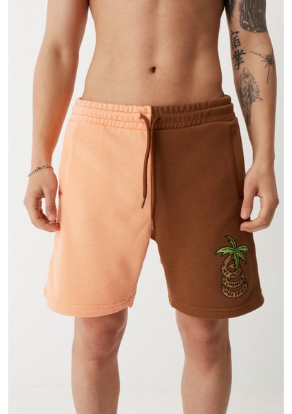 Regular Fit Penye Şort