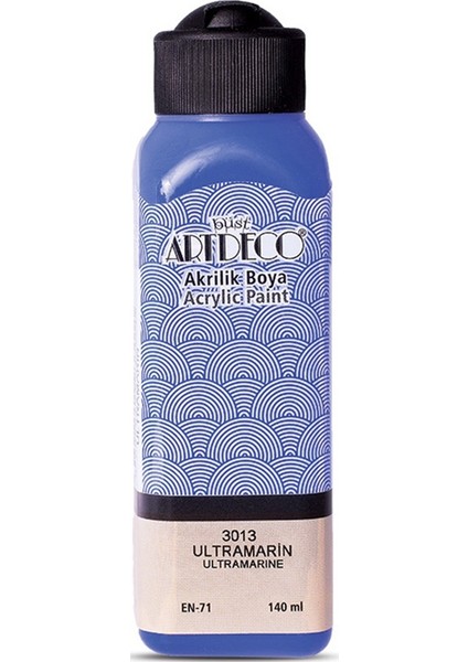 Artdeco Akrilik Boya 140 ml Ultramarin 070R-3013 modelleri