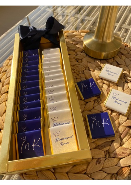 Kişiye Özel Bebek-Nikah-Söz-Özel Günler Çikolatası-40 Adet-Kutusuz fiyatları
