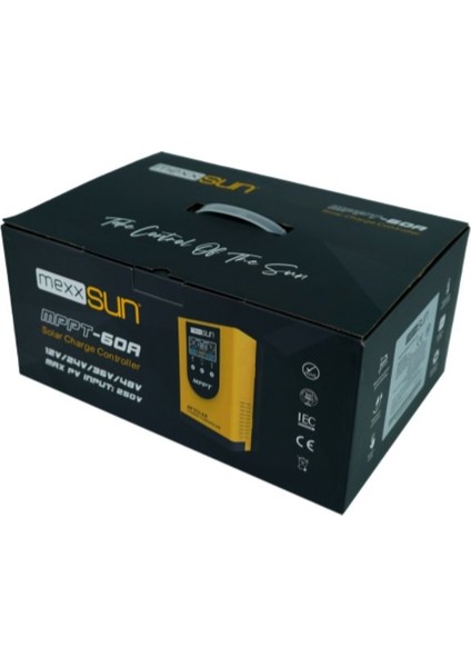 60 Amper Mppt Şarj Kontrol Cihazı 12/24/48 Volt - 250 Volt Solar Şarj Kesici Şarj Regülatörü indirimleri