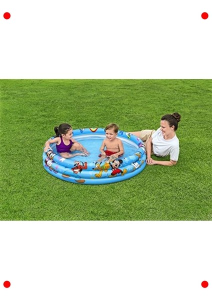 Eğlenceli Yuvarlak Çocuk Havuzu 122X25 cm fiyatları