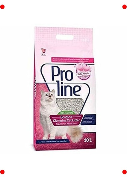 Bebek Pudra Kokulu Bentonit Kedi Kumu 10 L fırsatları