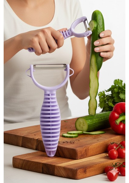 13,5 cm Ergonomik Sebze Soyacağı – Renkli Tasarım, Paslanmaz Bıçaklı, Konforlu Kullanım 722341 modelleri