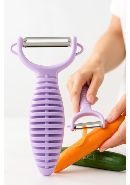 13,5 cm Ergonomik Sebze Soyacağı – Renkli Tasarım, Paslanmaz Bıçaklı, Konforlu Kullanım 722341 indirimleri