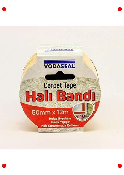 Halı Montaj Bandı - Güçlü Yapışma, 50MM x 12MT modelleri