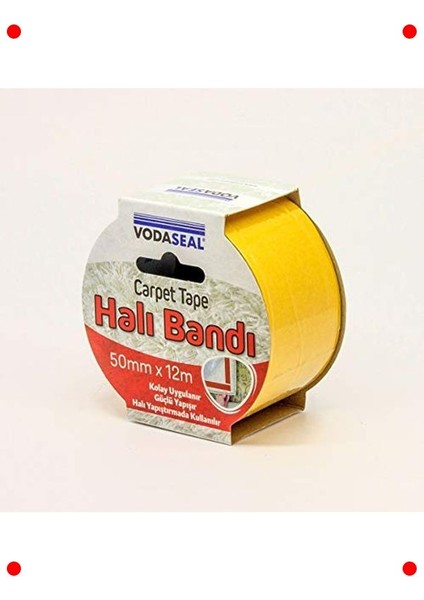 Halı Montaj Bandı - Güçlü Yapışma, 50MM x 12MT fırsatları