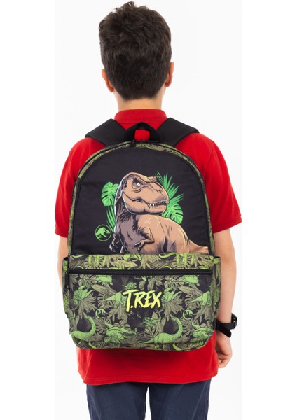 Lisanslı T-Rex Dinozor Desenli Ilkokul Sırt Çantası fiyatları