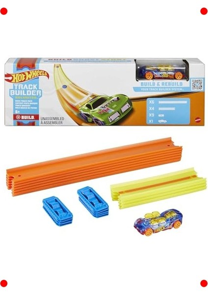 Pist Yapım Başlangıç Seti, Araba Dahil (6 Yaş+)