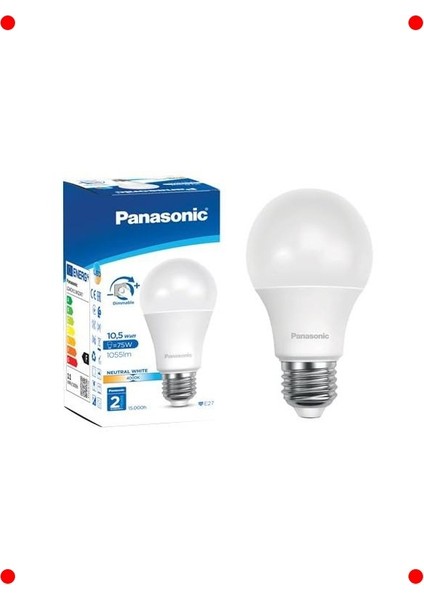 E27 Duy Kısıtlanabilir LED Ampul - 10.5W, 4000K