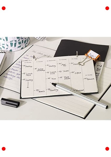 10'lu Mavi Fineliner Kalem Seti - 0.3mm Ince Uç indirimleri