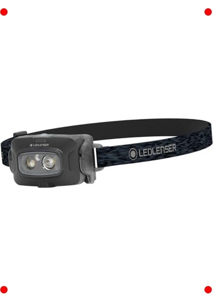 Şarj Edilebilir Kafa Feneri - Siyah