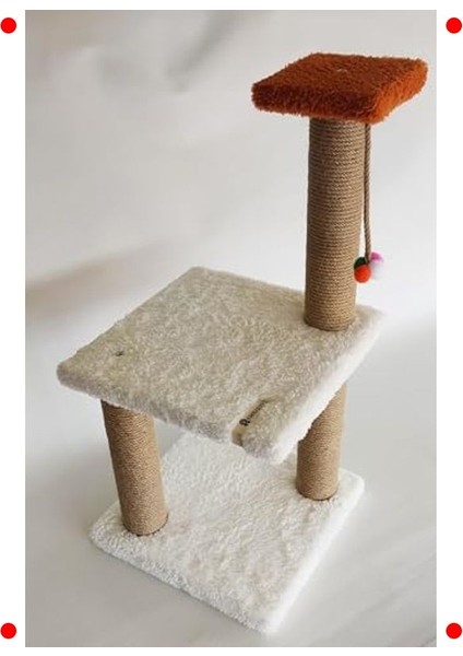 Iki Katlı Yavru Kedi Tırmalama Tahtası