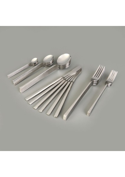 Halkiş 36 Parça Çatal Kaşık Bıçak Seti - Inox modelleri
