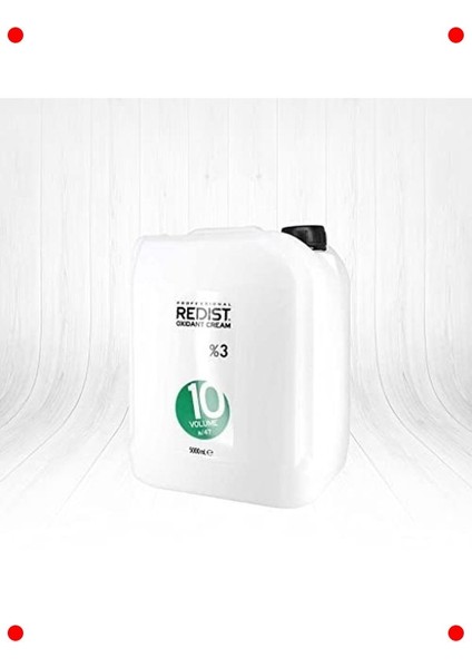 Saç Boyası Oksidan Kremi 10 Vol. 5000 ml