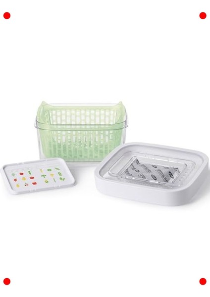 Gıda Saklama Kutuları Için 4'lü Aktif Karbon Filtre modelleri