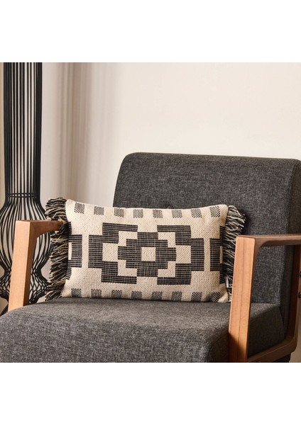 Soft Benart Kırlent - Bej - 30X50 cm