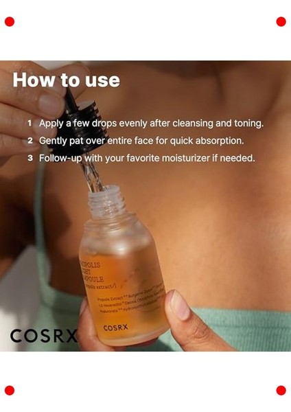 Besleyici Propolis Cilt Ampulü 30 ml fırsatları