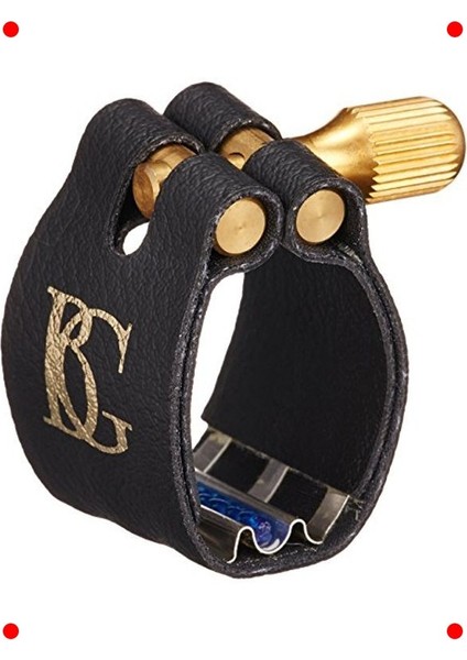 Alto Saksafon Ligatürü ve Kapak - Gümüş Kaplama