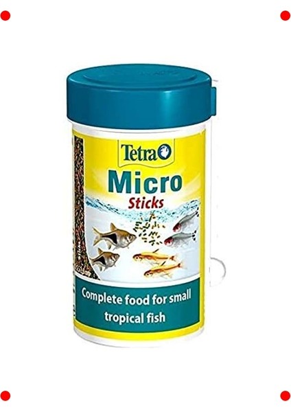 Mikro Çubuk Balık Yemi 100 ml