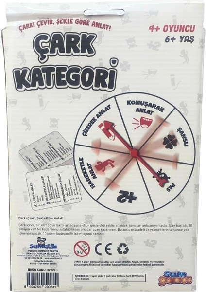 Çark Kategori Kutu Oyunu indirimleri