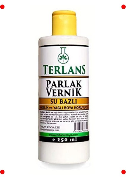 Su Bazlı Parlak Vernik 250 ml (Sanat Eseri Koruyucu)