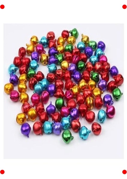 12MM Karışık Renk Kulplu Metal Ziller