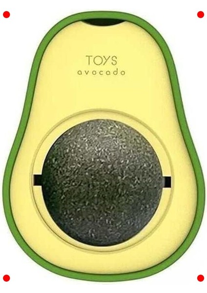 Avokado Kedi Nanesi Oyuncağı Topu