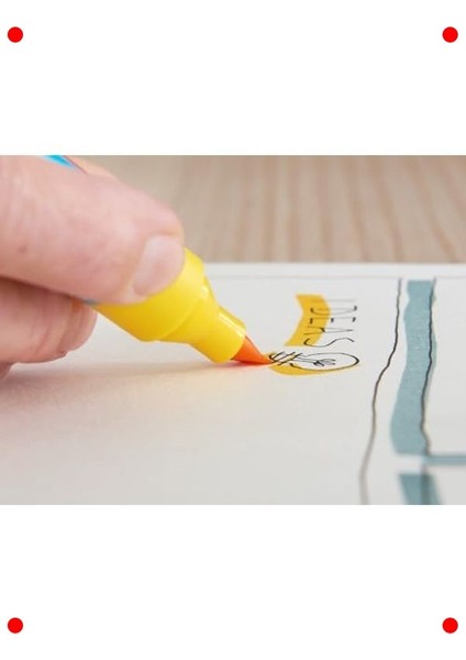 Flipchart Efekt Markörü - Gümüş Gri Renk modelleri