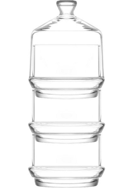 Berry 3 Katlı Fanus - 22X8 cm modelleri