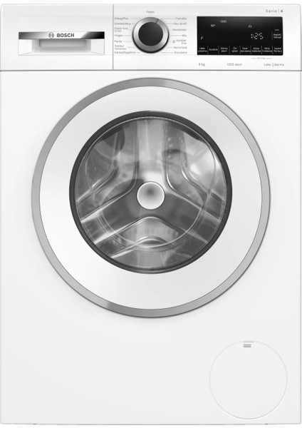 WGA242X3TR Serie 4 Çamaşır Makinesi 9 kg maks. 1200 dev./dak.