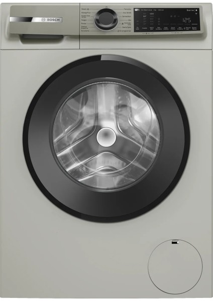 Serie 6 Çamaşır Makinesi 9 kg 1200 dev./dak., Gümüş