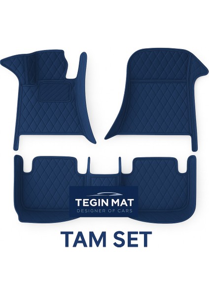 Ford B-Max 2012-2017 8d Araca Özel Havuzlu Suni Deri Paspas Lacivert (Tam Kaplama, 11 Mm, Kokusuz) fiyatları