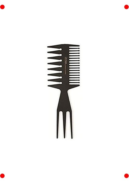 Çok Yönlü 3 Taraflı Saç Tarağı