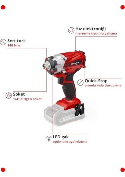 Akülü Darbeli Vidalama Makinesi modelleri